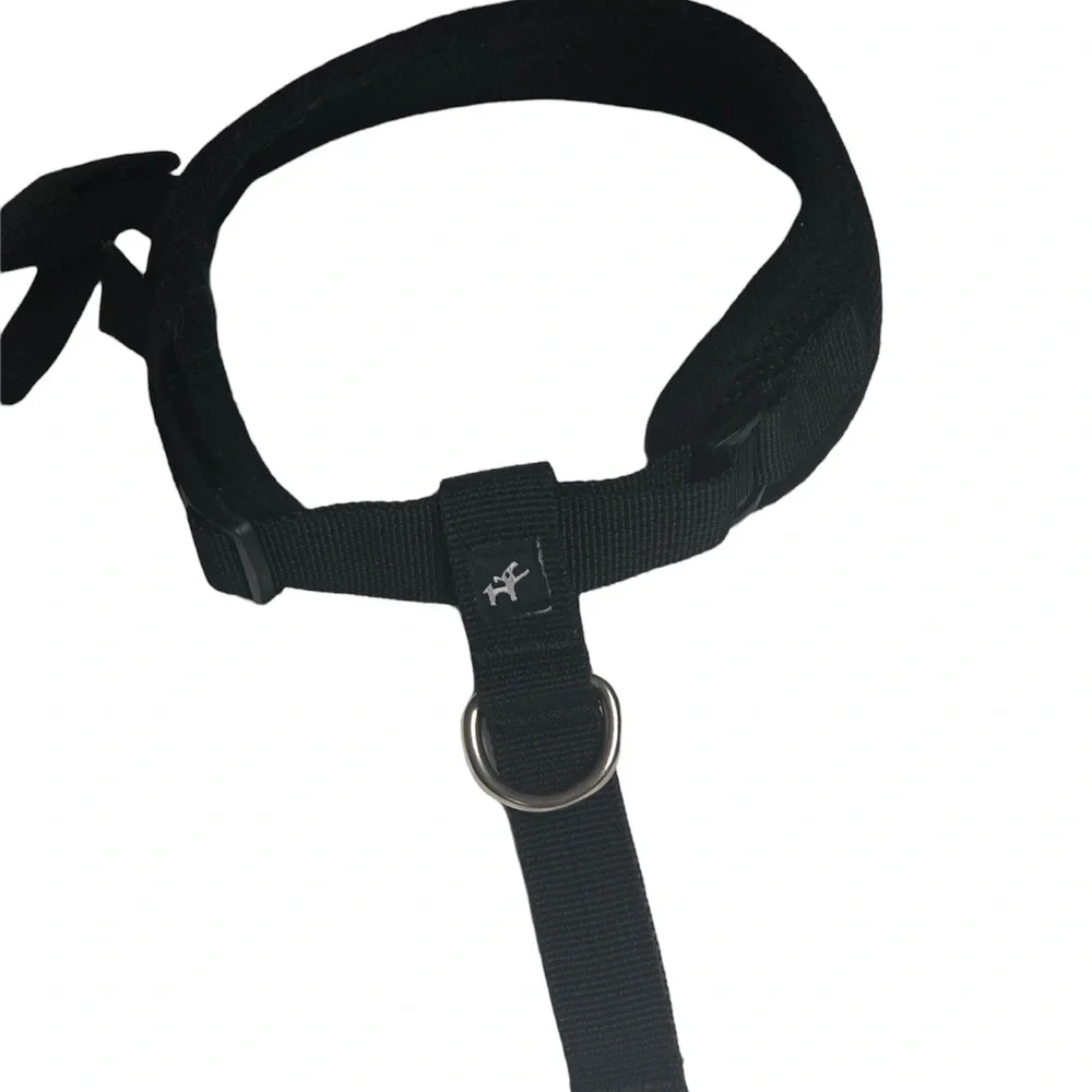 Puppy One black large dog harness